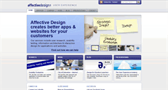 Desktop Screenshot of affectivedesign.com